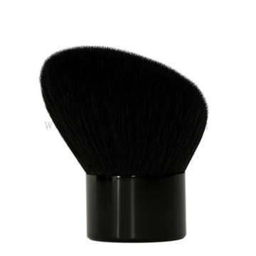 Custom Kabuki Preto Maquiagem Escova Angular Kabuki Cosmetic Brush